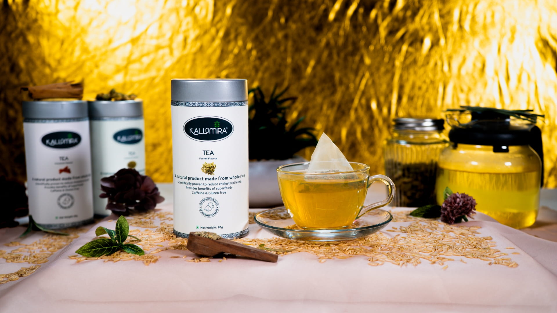 Kallomira Organic Rice Tea
